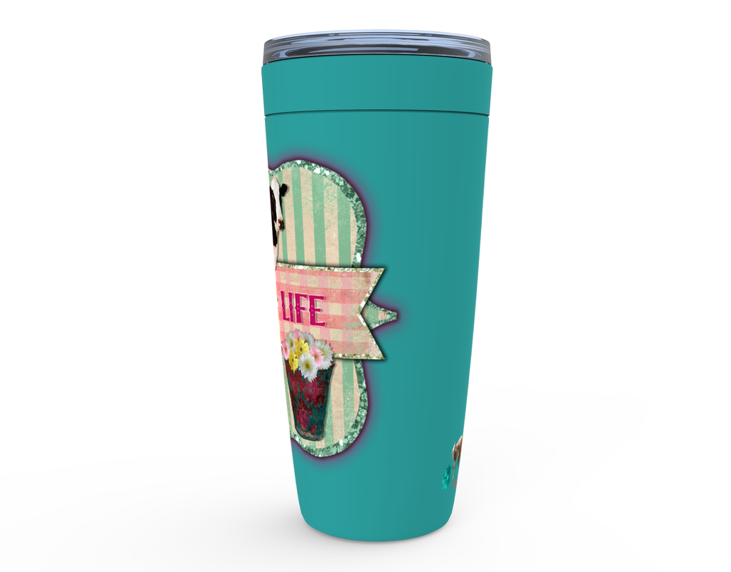 Cowgirl Roots™ Tumbler 20oz Farm Life Stainless Steel Insulated Hot and Cold Mug